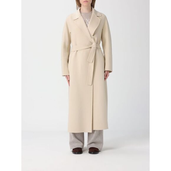 'S Max Mara Coat Woman Beige